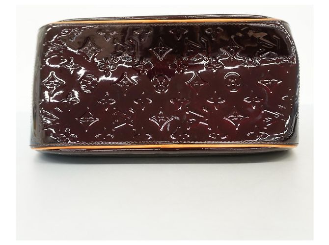 Borsa Louis Vuitton Vernis Summit Drive Bordò - vista 3