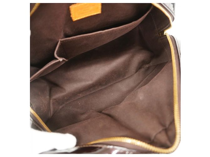Borsa Louis Vuitton Vernis Summit Drive Bordò - vista 4