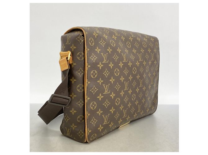 Sac à main Abbesses Monogram Louis Vuitton Marron - vue 2