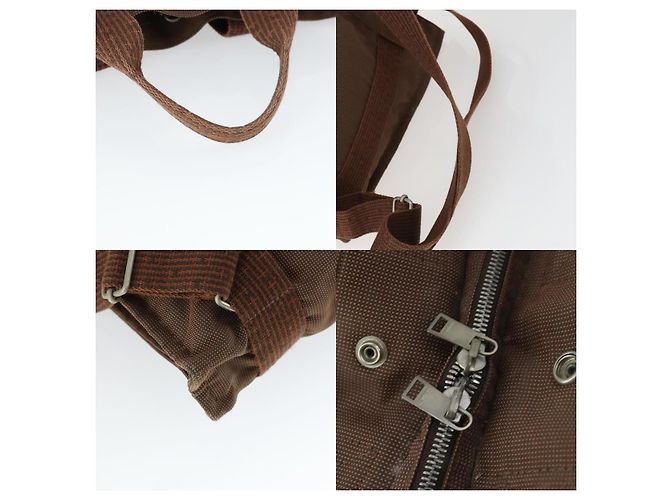 Hermès Her Line PM Rucksack Braun - Ansicht 4