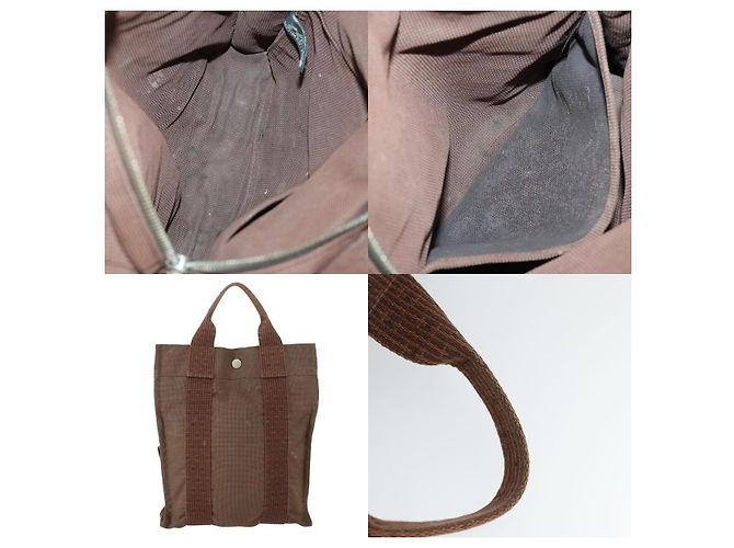 Hermès Her Line PM Rucksack Braun - Ansicht 5