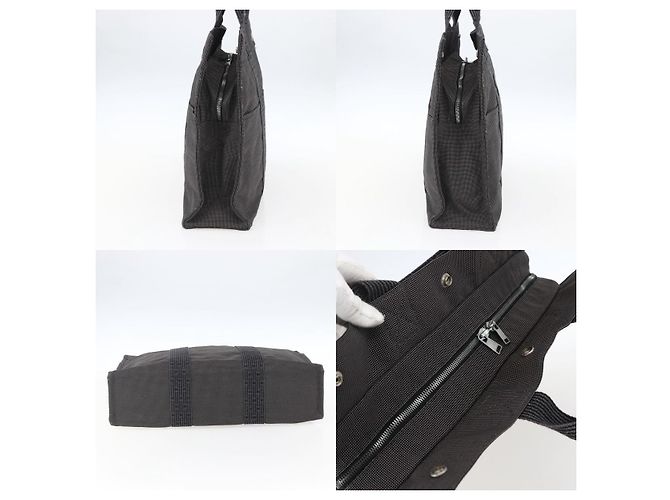 Borsa Hermès Her Line Tote MM Grigio - vista 3