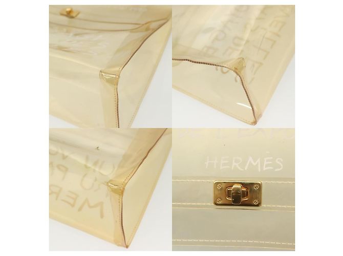 Borsa Kelly Hermès bianca Bianco - vista 5