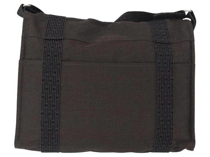 Borsa a Spalla Basas GM di Hermès Grigio - vista 2