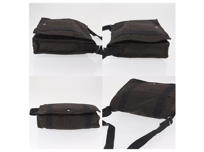 Borsa a Spalla Basas GM di Hermès Grigio - vista 3