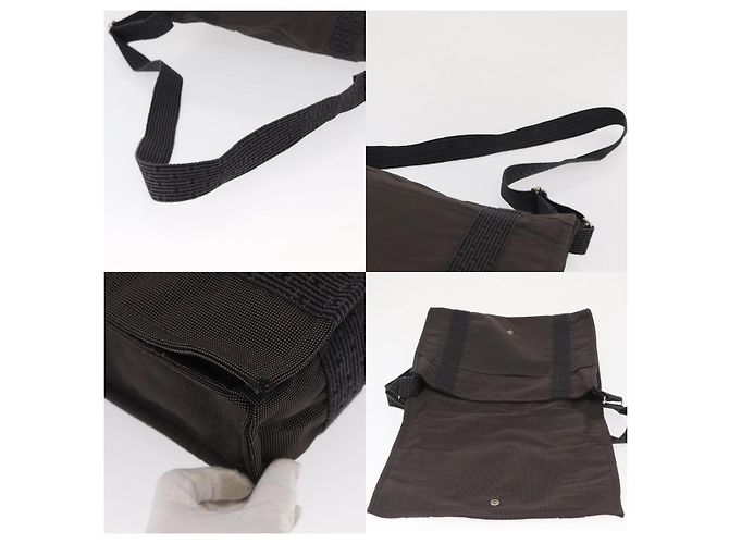 Borsa a Spalla Basas GM di Hermès Grigio - vista 4