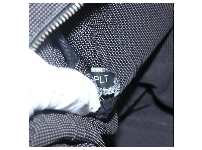 Hermès Her Line Tote Grau Baumwolle - Ansicht 7