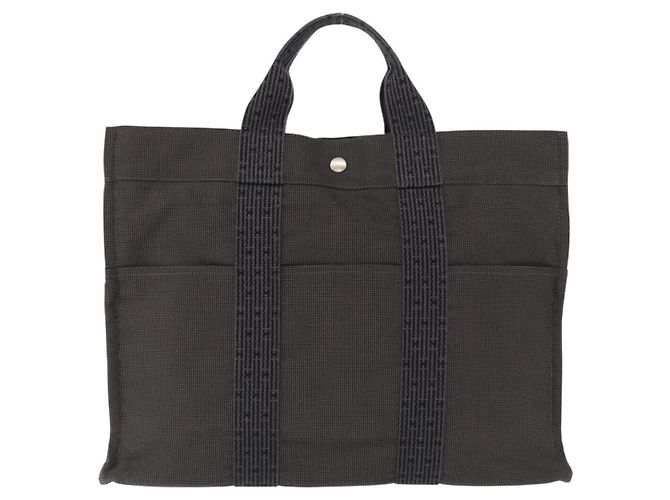 Borsa Her Line MM di Hermès Grigio - vista 2