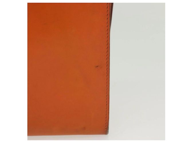 Borsa a Spalla Omenitu di Hermès Arancione - vista 2