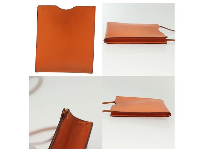 Borsa a Spalla Omenitu di Hermès Arancione - vista 3