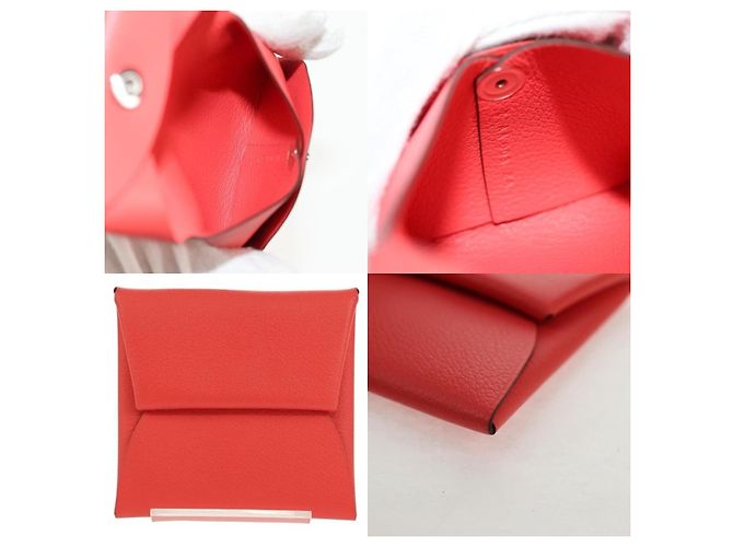 Monedero Bastia de Epsom de Hermès Rosa - vista 5