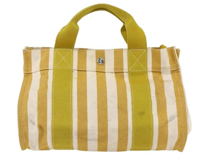 Borsa Hermès Cannes PM Giallo - vista 2