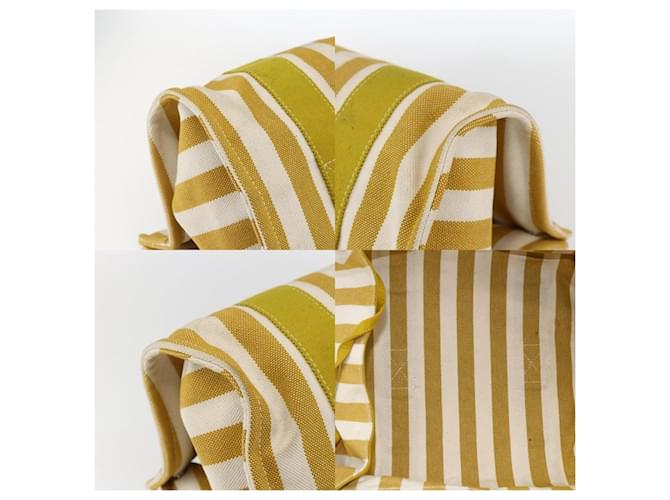 Borsa Hermès Cannes PM Giallo - vista 5
