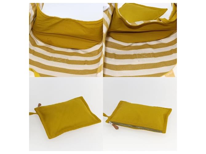 Borsa Hermès Cannes PM Giallo - vista 6