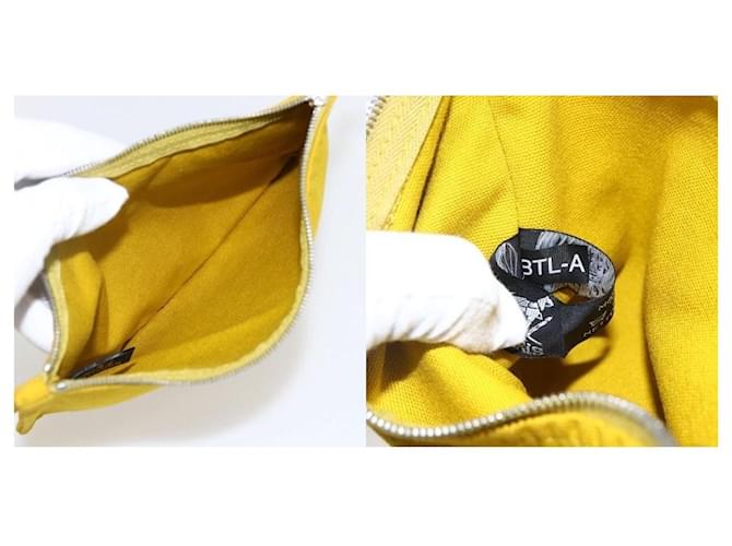 Borsa Hermès Cannes PM Giallo - vista 7