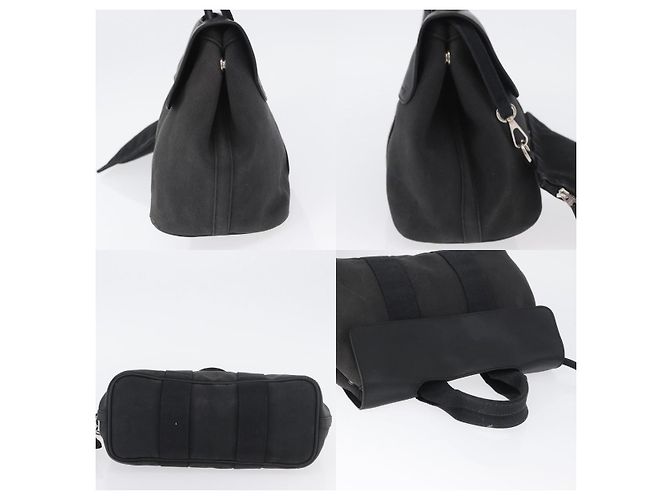 Borsa a mano Hermès Valparaiso PM Nero - vista 3
