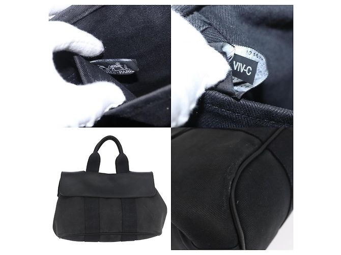 Borsa a mano Hermès Valparaiso PM Nero - vista 5