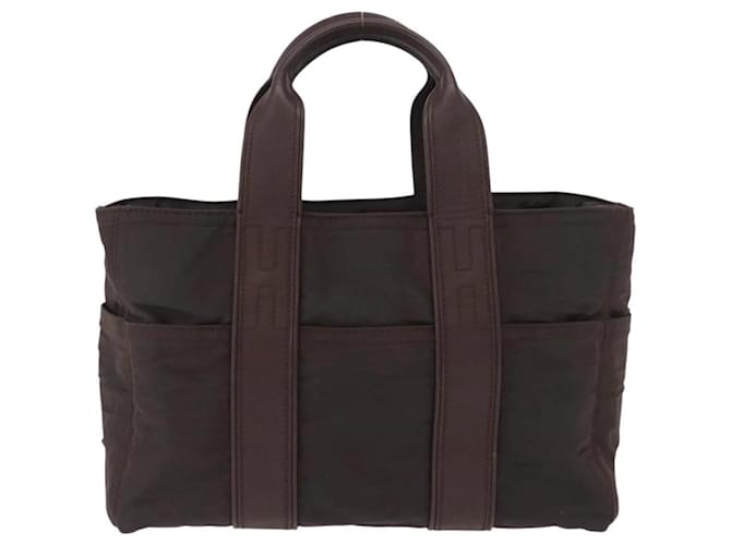 Hermès Borsa Hermes Acapulco PM Marrone - vista 2