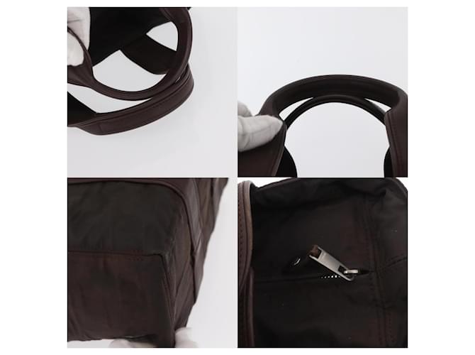 Hermès Borsa Hermes Acapulco PM Marrone - vista 4