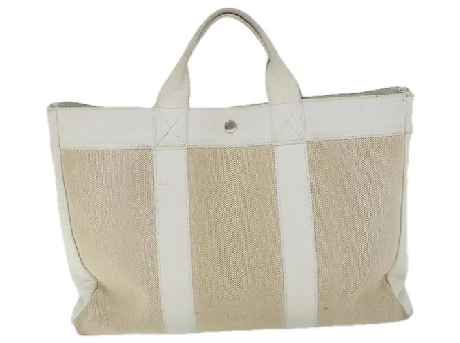 Borsa Fourre Tout MM di Hermès Beige - vista 2