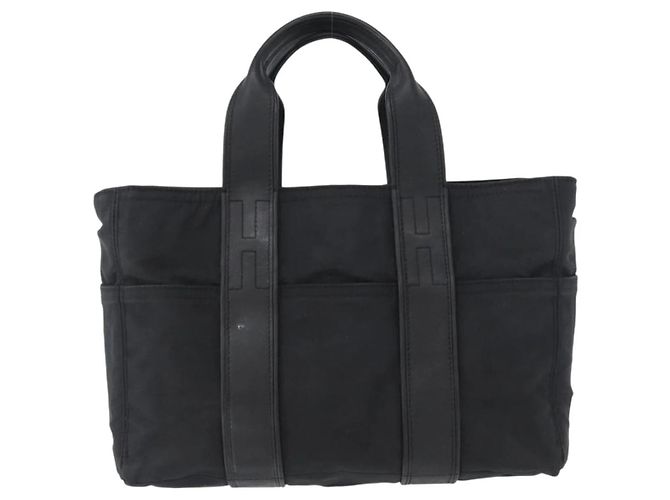Hermès Acapulco PM Handtasche Schwarz - Ansicht 2