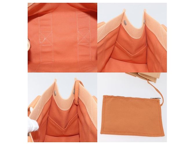 Borsa Coquillage PM di Hermès Arancione - vista 6