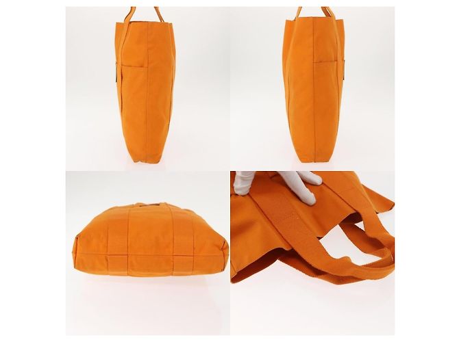 Hermès Fourre Tout Tragetasche Orange - Ansicht 3