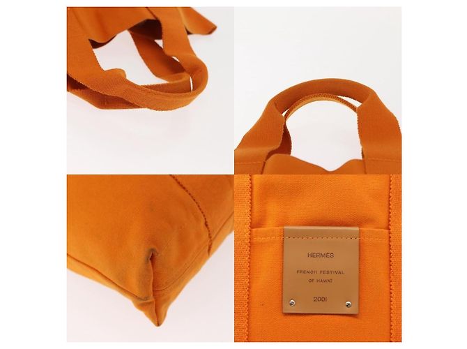 Hermès Fourre Tout Tragetasche Orange - Ansicht 4