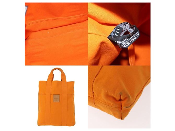 Hermès Fourre Tout Tragetasche Orange - Ansicht 5