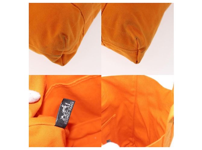 Hermès Fourre Tout Tragetasche Orange - Ansicht 6
