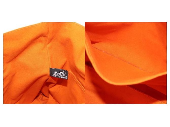 Hermès Fourre Tout Tragetasche Orange - Ansicht 7