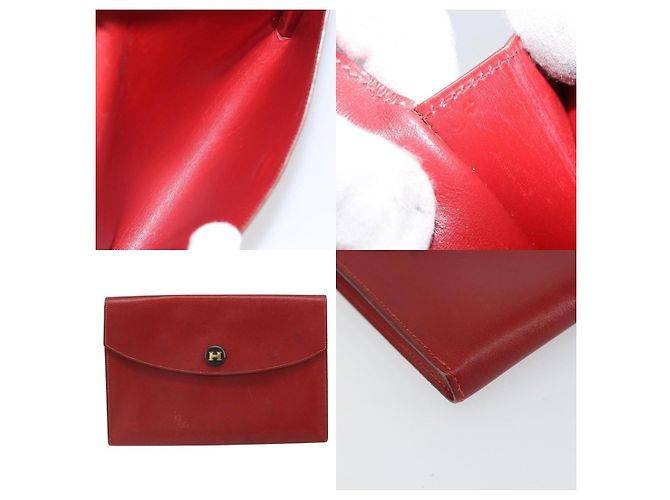 Borsa Clutch Hermès Birkin 30 Rosso - vista 5