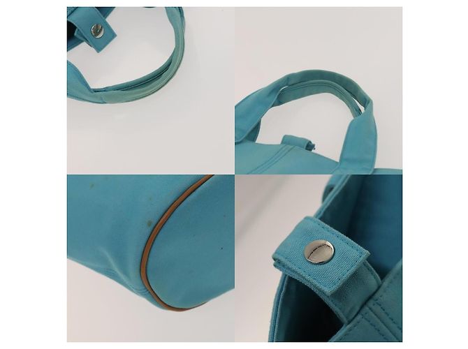 Hermès Panier Plage GM Tragetasche Blau - Ansicht 4