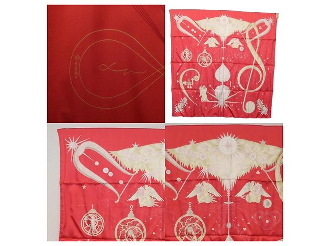 Hermès Carré 90 Schal Rot - Ansicht 5