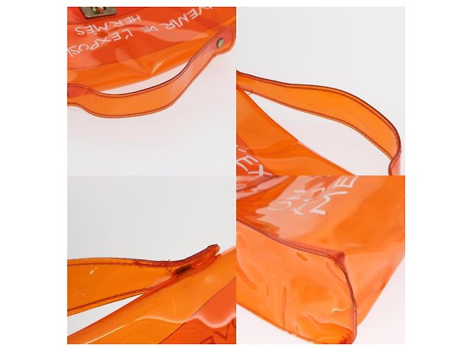 Borsa Hermès Kelly Arancione - vista 4