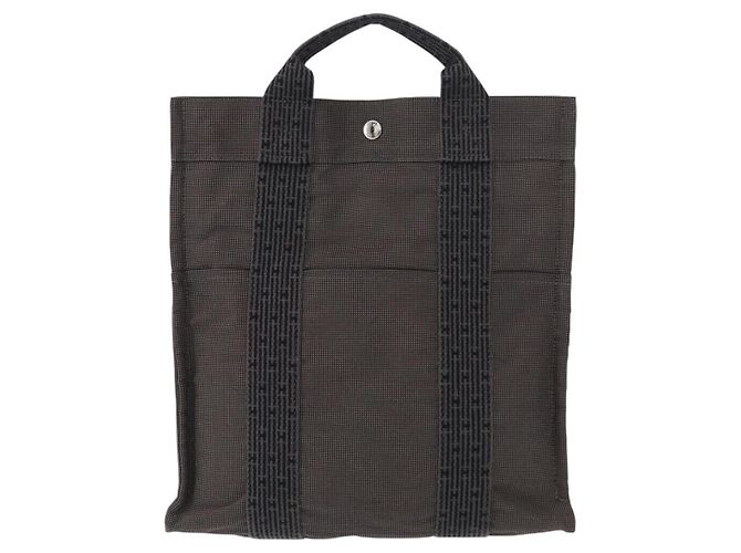 Zaino Hermès Her Line A Dos MM Grigio - vista 2