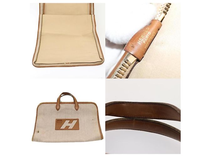 Funda para prendas Hermès Beige de Algodón - vista 5