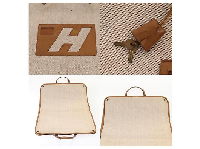 Funda para prendas Hermès Beige de Algodón - vista 7