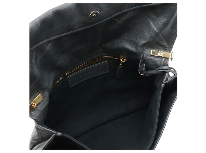 Borsa clutch gigante Balenciaga Grigio antracite - vista 7