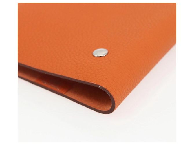 Hermès Hermes Note Planner Leather Orange - view 6