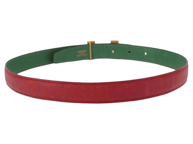 Cinturón Constance Hermès Roja - vista 2