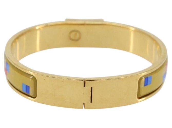 Hermès Bracciale Bangle Click Crack in metallo multicolore Hermes - vista 2