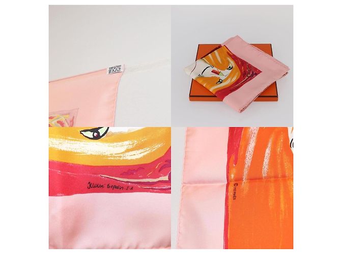 Hermès Carré 90 Schal Pink - Ansicht 5