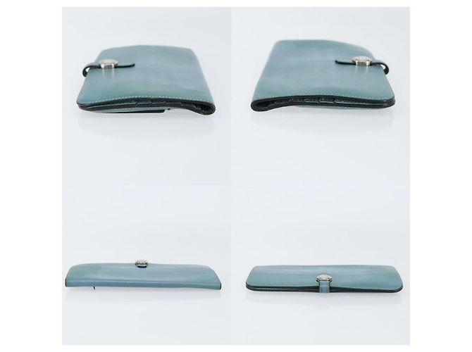 Cartera Larga Dogon de Hermès Azul - vista 3