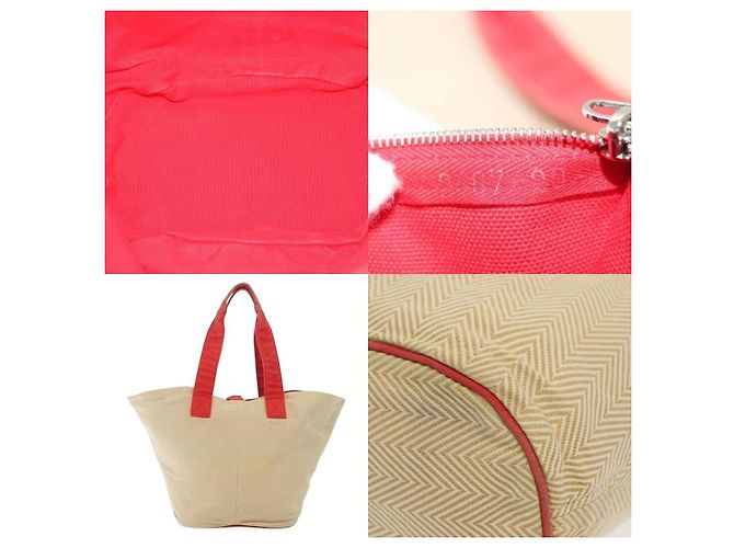 Hermès Panier Plage PM Tote Bag Beige - Ansicht 5