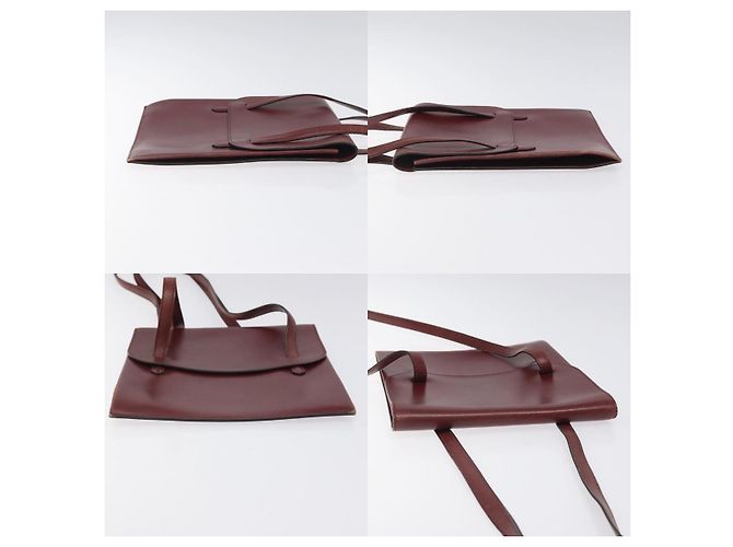 Borsa a Spalla Birkin di Hermès Rosso - vista 3