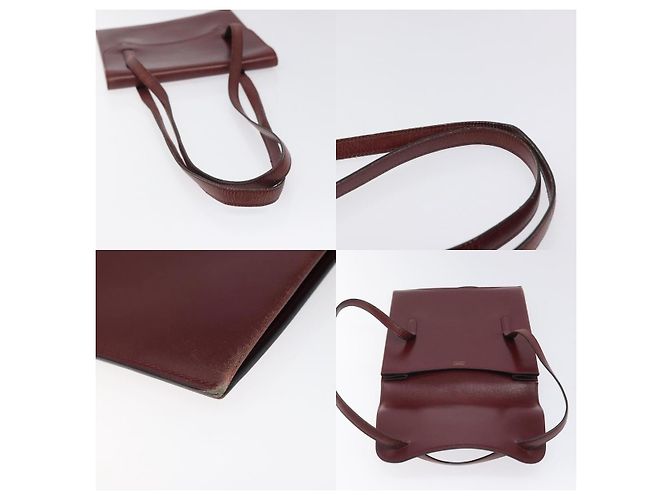 Borsa a Spalla Birkin di Hermès Rosso - vista 4