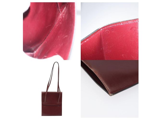 Borsa a Spalla Birkin di Hermès Rosso - vista 5