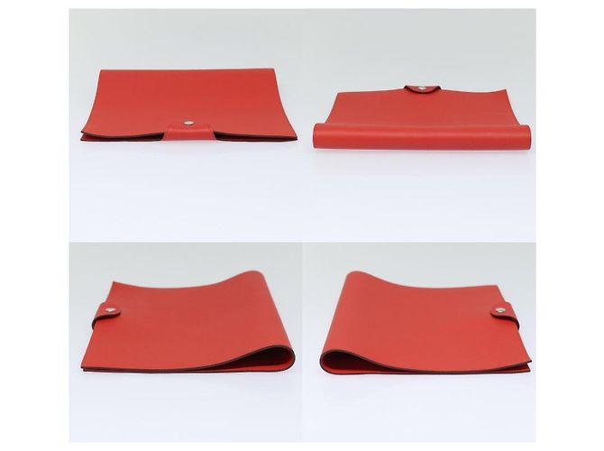 Hermès Hermes Yuris GM Note Cover Leather Red - view 3
