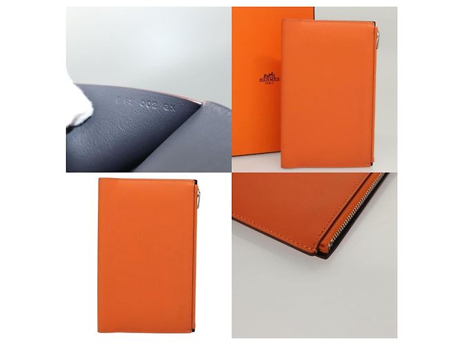 Hermès Hermes Ea Zip PM Day Planner Cover Orange - view 5
